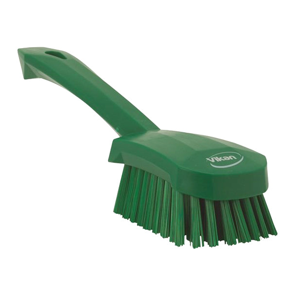 Vikan® Washing Brush with short Handle, Hard (270mm)