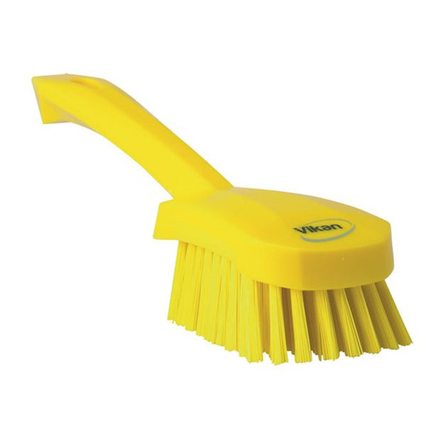 Vikan® Washing Brush with short Handle, Hard (270mm)